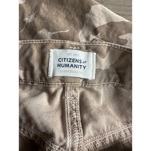 Citizens of Humanity Leah Cargo Pants in Taupe‎ Camo size 28 - Picture 3 of 4